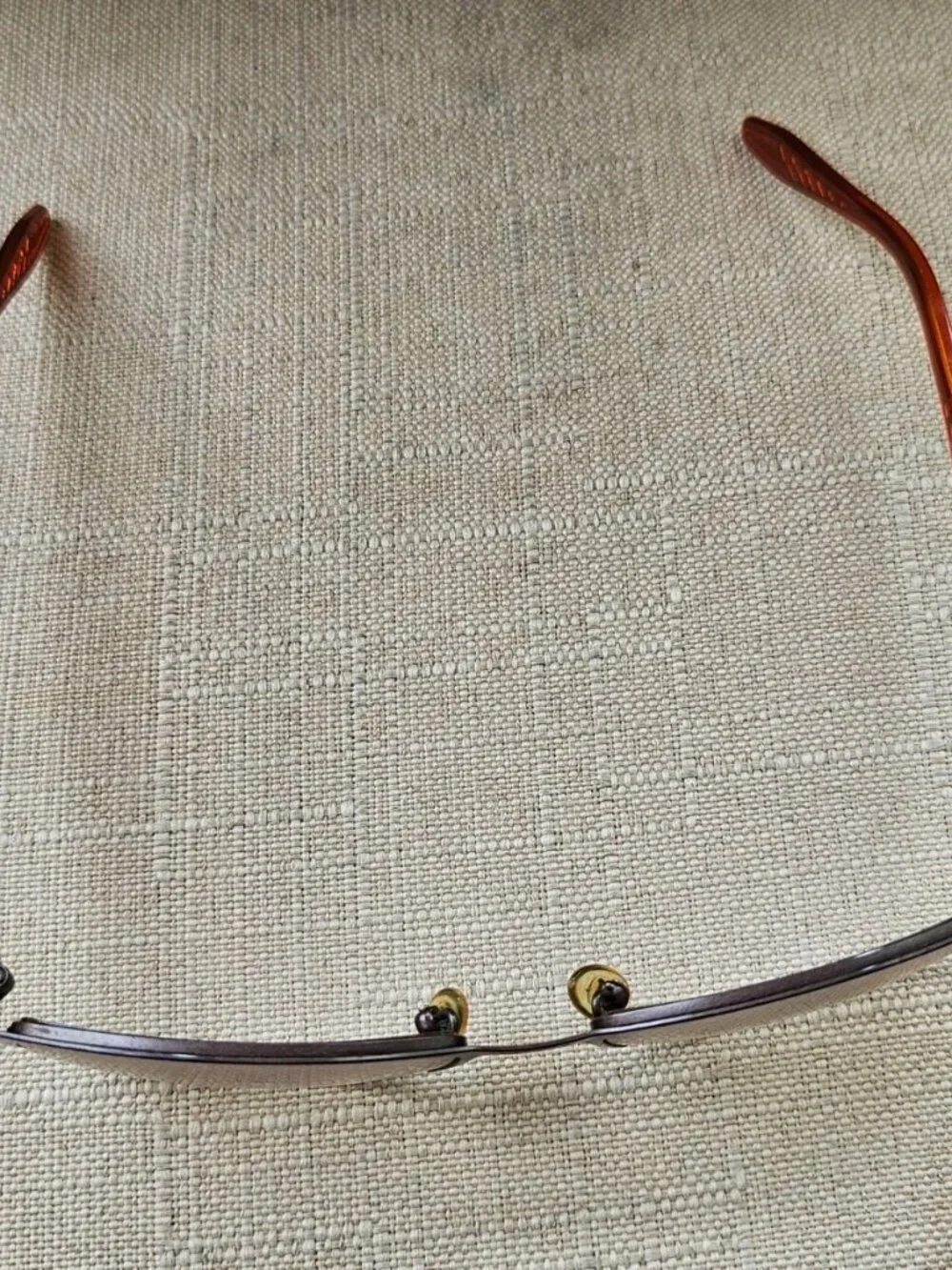 M Morel France Eyeglasses Frame Orange/Brown Tone Eyewear KAOLI 7493K Glasses